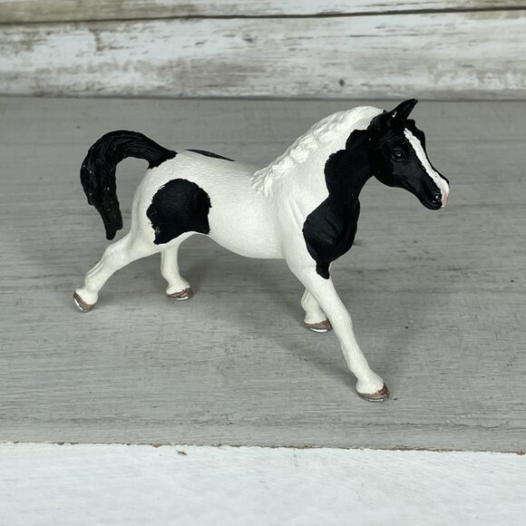 Schleich 73527 Pintabian Stallion Horse Figure Retired RARE GC 5” - Picture 1 of 7